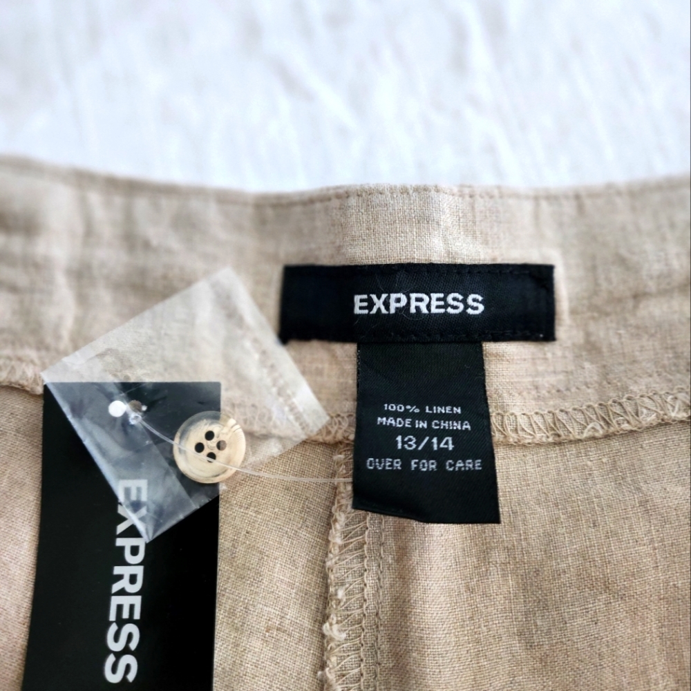 💜 EXPRESS Linen pants💜 - Picture 6 of 6